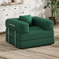 BSHOMGI Folding Sofa Bed, 2 in 1 Convertible Sofas to Lounger Comfy Single Bean by BSHOMGI