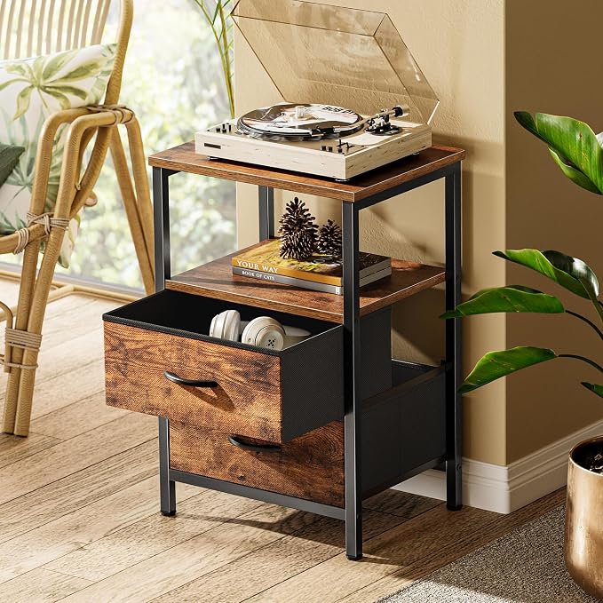 Huuger Night Stand Set 2, Nightstand - Image 2