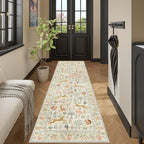 DUKINO 2.6x8 Rug for Hallway, Washable Kitchen Runner Rug Non Slip, Stain - Image 6