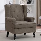 Accent Chair for Living Room, Mid Century Modern Upholstered Armchair, Wingback by choairy