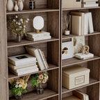 FOTOSOK 6-Tier Open Bookcase and Bookshelf, Freestanding Display Storage - Image 8