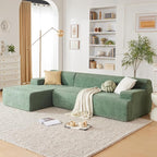 Weture 107" Modular Sectional Cloud Couch, Boneless couches Sponge sectionals - Image 3