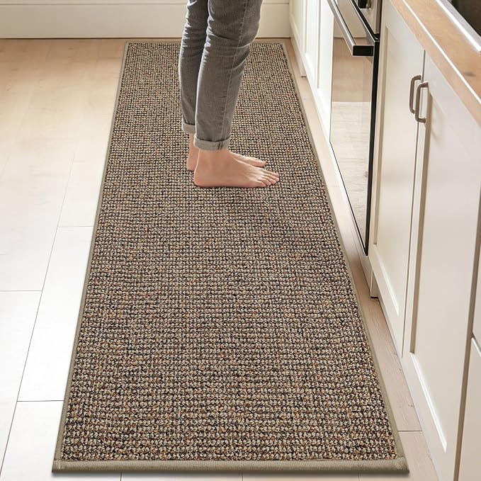 BEQHAUSE Kitchen Runner Rugs 24"x84", Kitchen Mats by BEQHAUSE