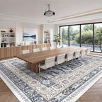 10x14 Area Rugs for Living Room, Large Washable Rug, Dining Room, Low Pile - Image 9