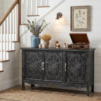 RoyalCraft Buffet Cabinet with Storage, Vintage Solid Wood Sideboard Table - Image 8