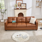 TYBOATLE 88" W Faux Leather Couches - Image 8