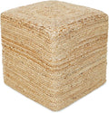 REDEARTH · Cube Pouf Foot Stool Ottoman by REDEARTH