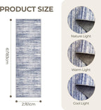 2x6 Runner Rug Non Slip, Washable Hallway Runner Rug, Nursery Room, Soft Runner - Image 2