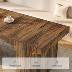 Tribesigns 71-Inch Farmhouse Dining Table - Image 8