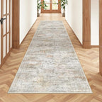 2x8 Runner Rug Non Slip, Washable Hallway Runner Rug, Nursery Room, Soft Runner by Restydon