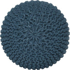 REDEARTH · Round Pouf Bean Bag Ottoman - Image 4