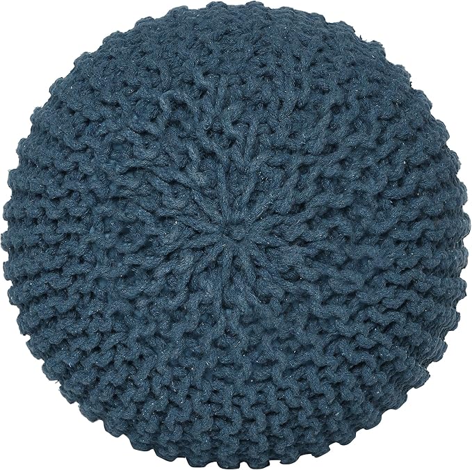 REDEARTH · Round Pouf Bean Bag Ottoman - Image 4