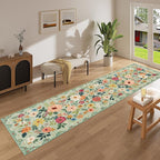 DUKINO 2x14 Runner Rug, Washable Long Kitchen Runner Rug Non Slip, Low Pile - Image 6
