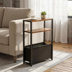 Leomonio Narrow Side Table, Slim End Tables - Image 5