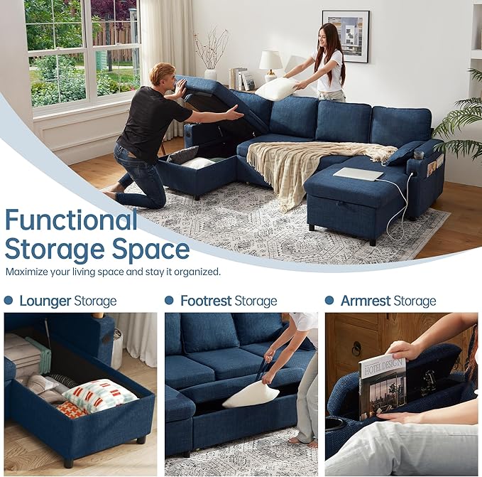DURASPACE Sofa Bed Pull Out Couch Sleeper - Image 3