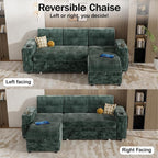 Vipbear 86" Modular Sectional Sleeper Sofa - Image 6