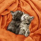 Utopia Bedding Soft Fleece Bed Blanket Queen Size Burnt Orange | Microfiber - Image 4