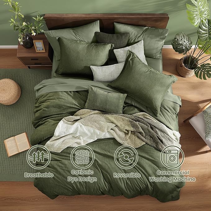 Monbix Oversized Queen Comforter Set - Image 2
