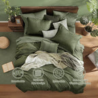 Monbix Oversized Queen Comforter Set - Image 2