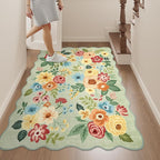 DUKINO 3x4 Rug, Non Slip Floral Washable Area Rug - Image 3