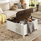 knoworld Farmhouse Lift Top Coffee Table - Image 8