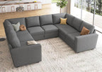 HONBAY Sleeper Sectional Couch - Image 7