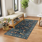 DUKINO 2x4 Rug for Entryway, Animal Washable Rug for Kitchen, Low Pile - Image 3