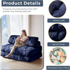 MAXYOYO Folding Sofa Bed, Convertible Sleeper Chair - Image 4