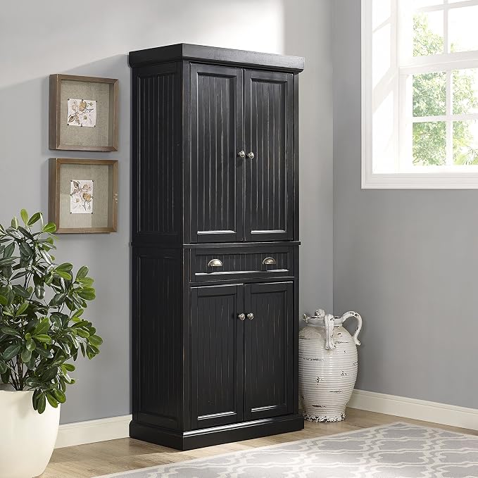 Crosley Furniture Seaside Coastal Pantry Storage Cabinet - Image 14