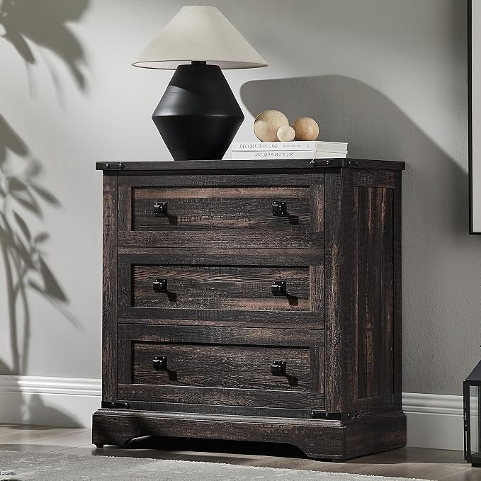 T4TREAM 32" Farmhouse Nightstand - Image 2