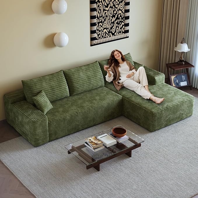 AUGOP 108" Sectional Couches for Living Room Modern Modular Sofa - Image 4
