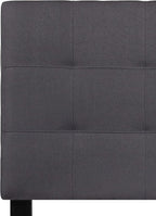 Flash Furniture Bedford Tufted Upholstered Twin Size Headboard in Dark Gray - Image 5