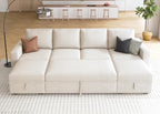 HONBAY Modular Sectional Sleeper Sofa Bed, Sectional Couch by HONBAY