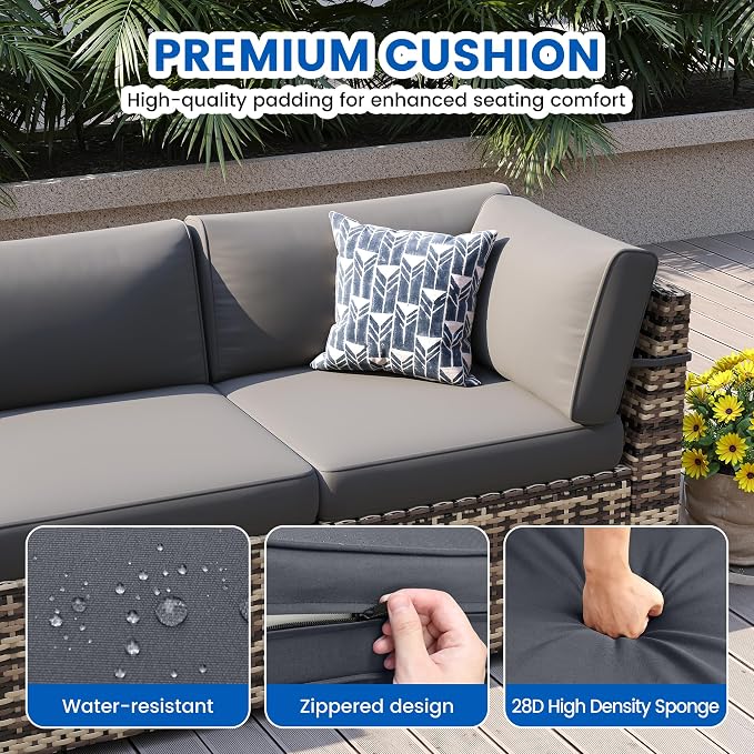 8-Piece Patio Furniture Set - Image 6