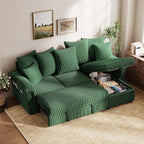LINSY HOME 90.5'' Sectional Sleeper Sofa by LINSYHOME