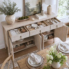 FUSUNBAO 57-Inch Sideboard Buffet Cabinet - Image 4