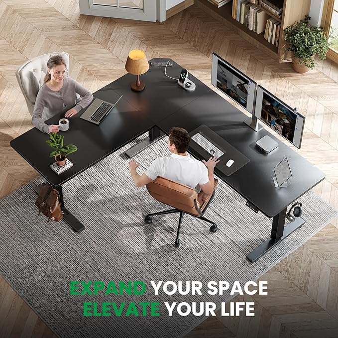 SIAGO L-Shaped Standing Desk - Image 2