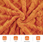 Aganear Fleece Throw Blanket for Bed Couch, Fall Boho Blanket, Warm Gift for - Image 5