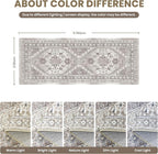 2x5 Rug Runners for Hallways Non Slip, Kitchen Rugs, Nursery Room, Soft Runner - Image 2