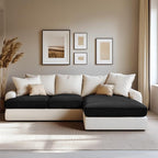 Hokway Stretch Chaise Cover Individual Couch Cushion Slipcovers Reversible - Image 2