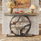 Huuger 41.3 Inch Entryway Table, Modern Console Sofa Table, Accent Table - Image 6