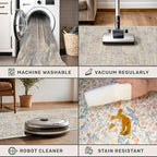 8x10 Washable Rug for Living Room - Image 4