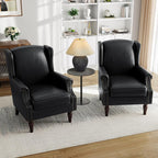 Pia Ricco High Back Floral Accent Chair - Image 7