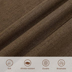 WUTUTUEE 24" Fabric Square Storage Ottoman - Image 3