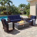 UPHA 7 Pieces Patio Furniture Set by UPHA