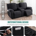 Genina Recliner Loveseat Covers - Image 5