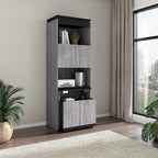 Bestar Orion Tall Storage Cabinet - Image 4