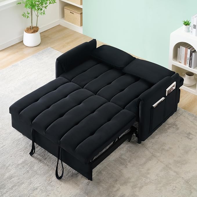 Ball & Cast 52" Convertible Sleeper Sofa - Image 6
