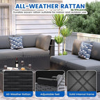 8 Piece Patio Furniture Set - Image 5