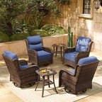 HILLGA 6-Piece Luxury Patio Furniture Set by HILLGA
